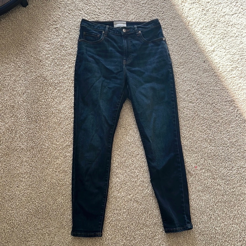 Everlane Jeans Curvy High Rise Skinny Jean Size 30